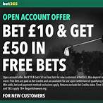 bet 365 golf